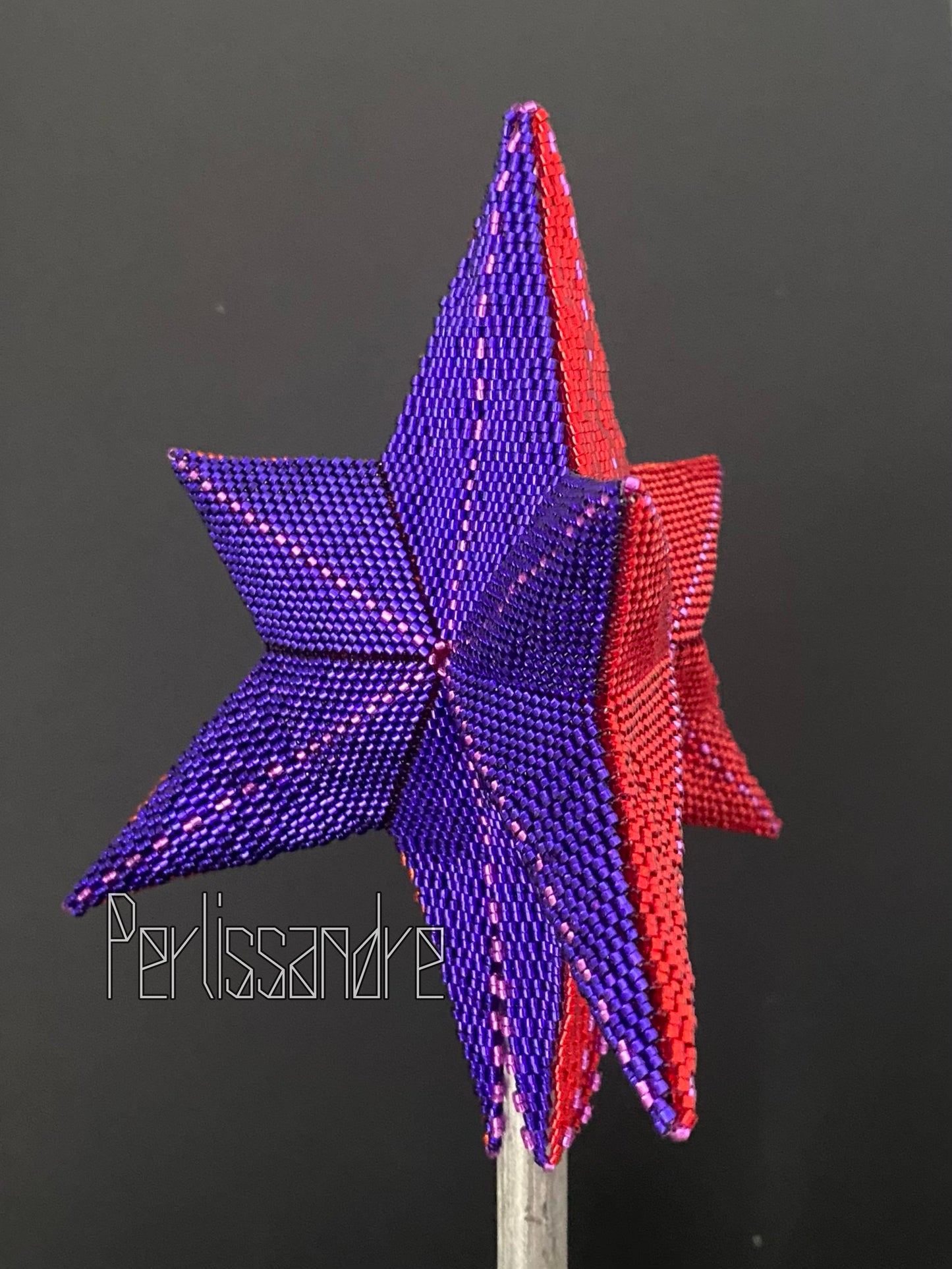 Christmas Star Tree Topper Beading Tutorial
