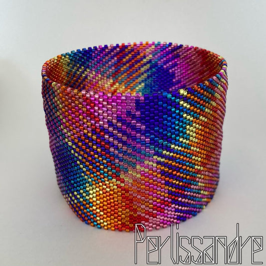 VOLCANO Plaid - Bangle and Bracelet - Beading Pattern