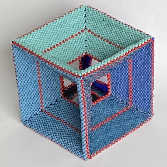 Hypercube Beading Pattern