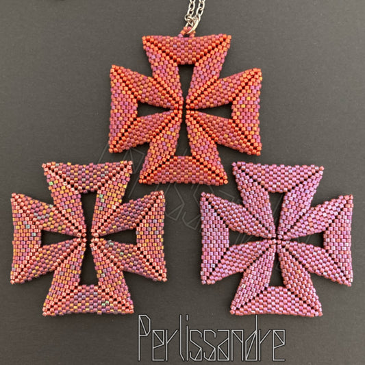 Maltese Cross Beading Tutorial