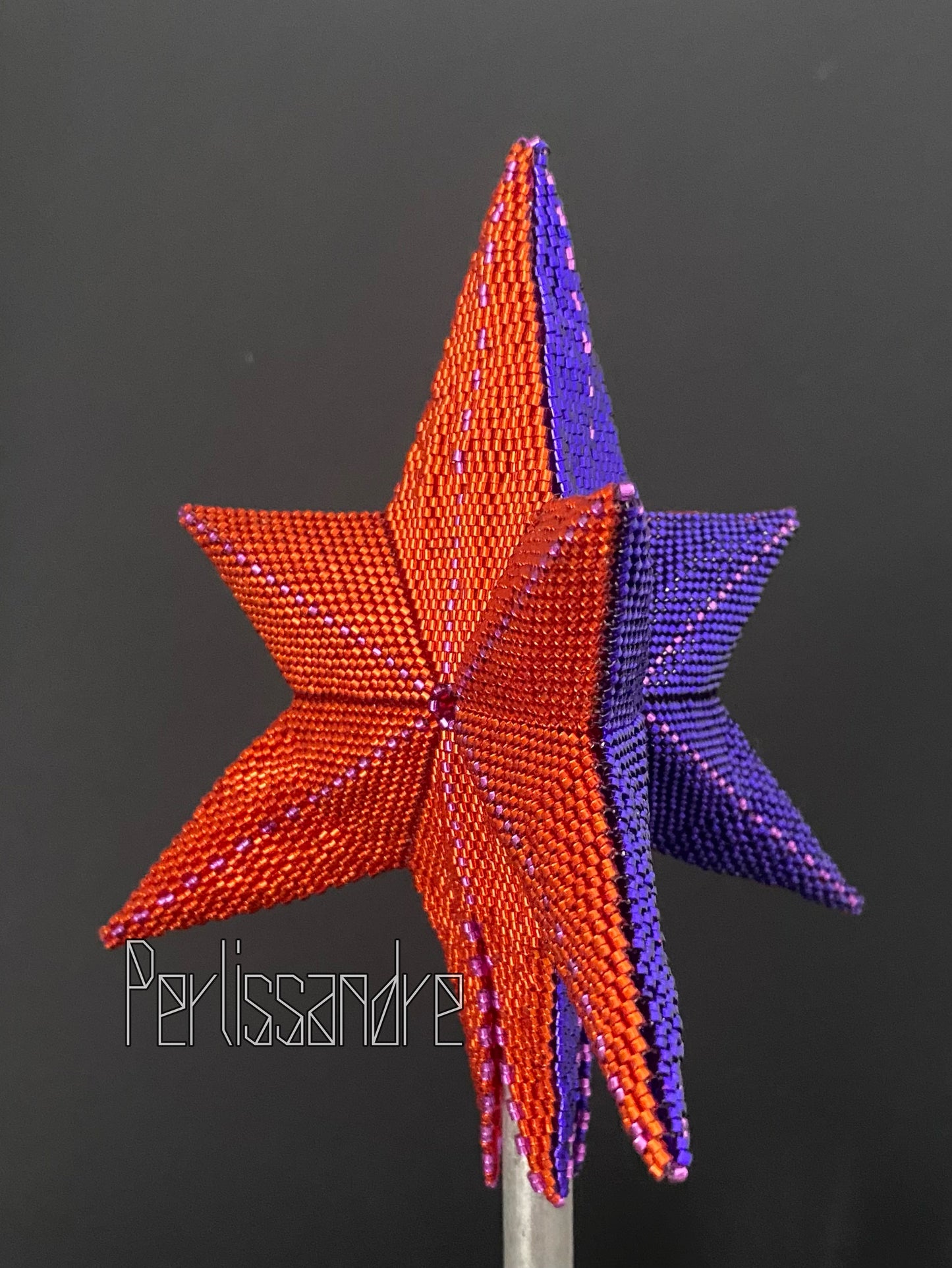 Christmas Star Tree Topper Beading Tutorial