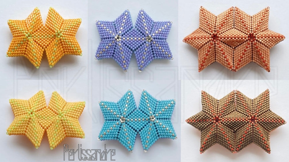 Twin Stars Beading Tutorial